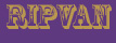 Ripvan - a one act play